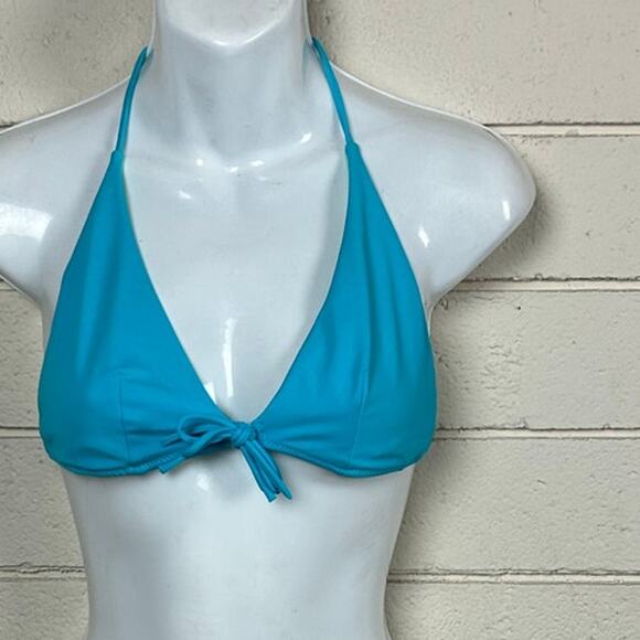 Victoria’s Secret Blue Bikini Top size S - Picture 8 of 8